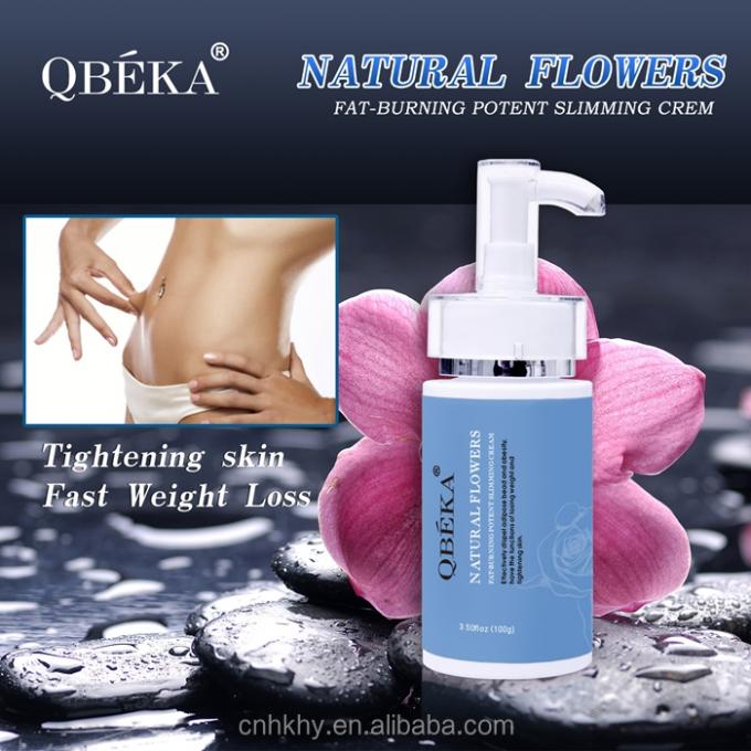 Form Cream Natuurlijke bloemen Vetverbrandende krachtige lichaamsslankingscrème met aangepaste geur 9