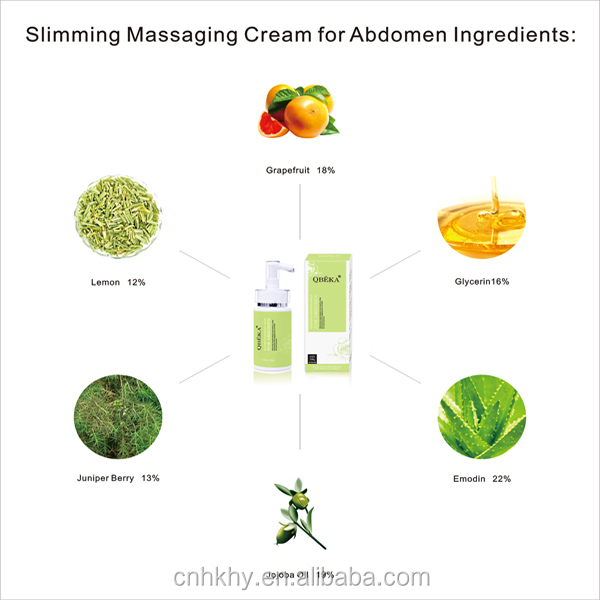 QBEKA COA Pure Plant Formula Slimming Massage Cream 300000 Hoeveelheid voor veilige afslanking 2