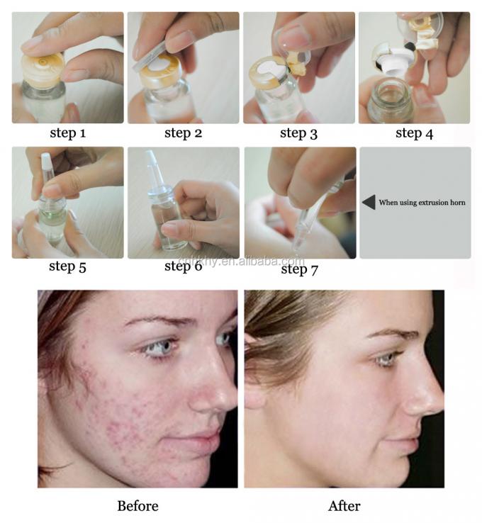 100% Pure Vitamine Levorotatory VC huidserum voor gezichtsbehandeling en rimpelbestrijding 3