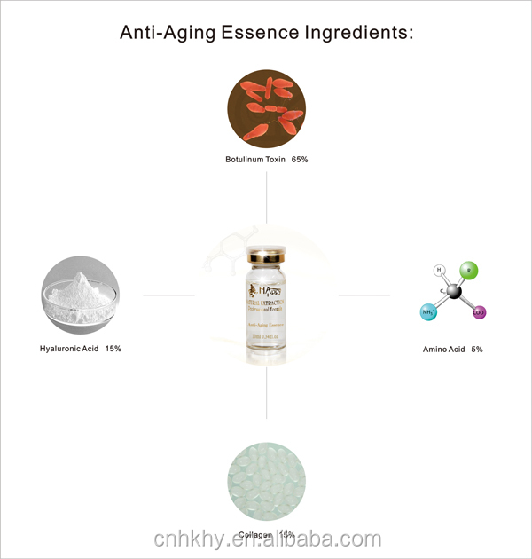 Aminozuurbevochtigende oplossing voor gevoelige huid Anti-aging hyaluronzuur serum 7