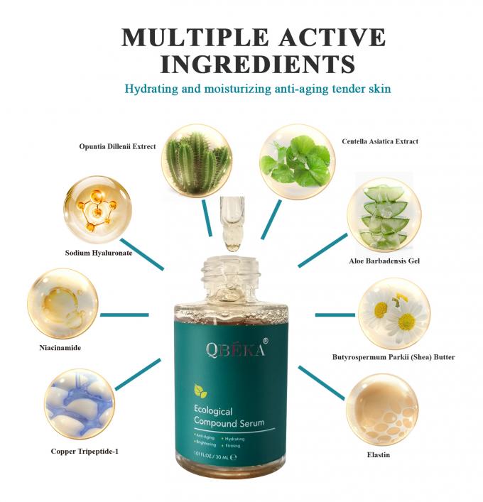 Lichte All-in-One-serum voor het hydrateren en vervagen van donkere vlekken Aanpasbare formule 2
