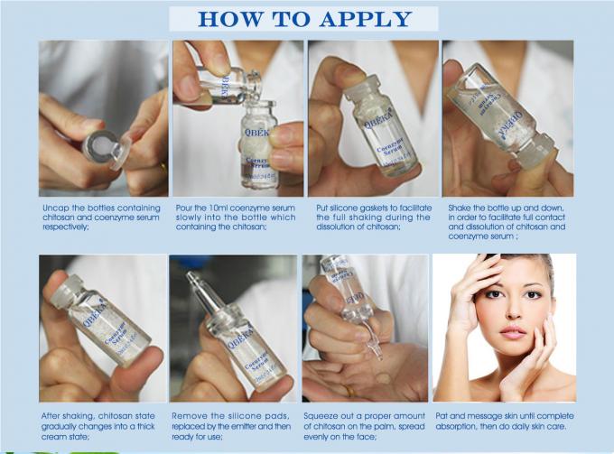 15 jaar dagelijkse verzorging Chitosan polypeptide zijde co-enzym Perfecte jeugd serum magie 7