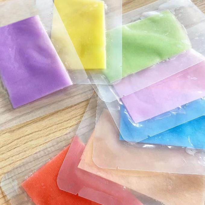 Multicolor Hyaluronzuur Gezichtsmasker voor het hydrateren en ophelderen van Unisex huid 0