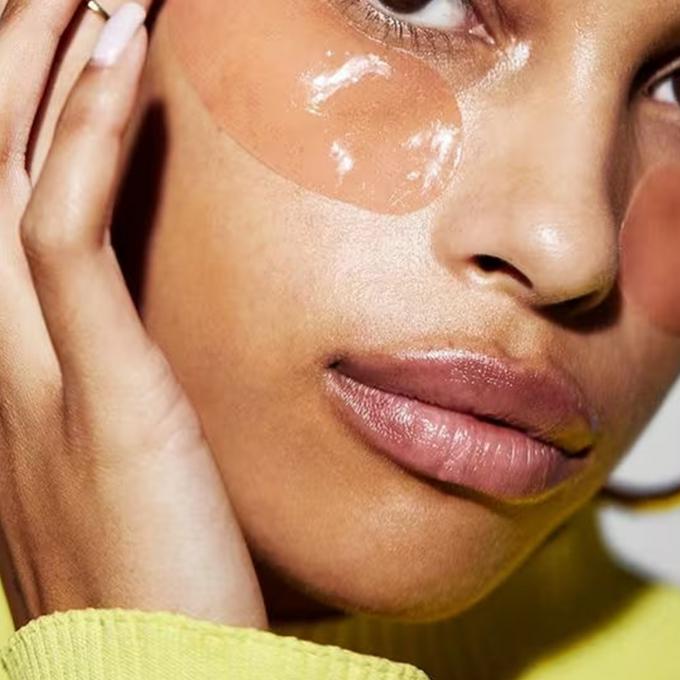 Private label Hydrogel oogmasker Niacinamide-geïnfuseerd voor een helderder gehydrateerde huid 5 stuks 0