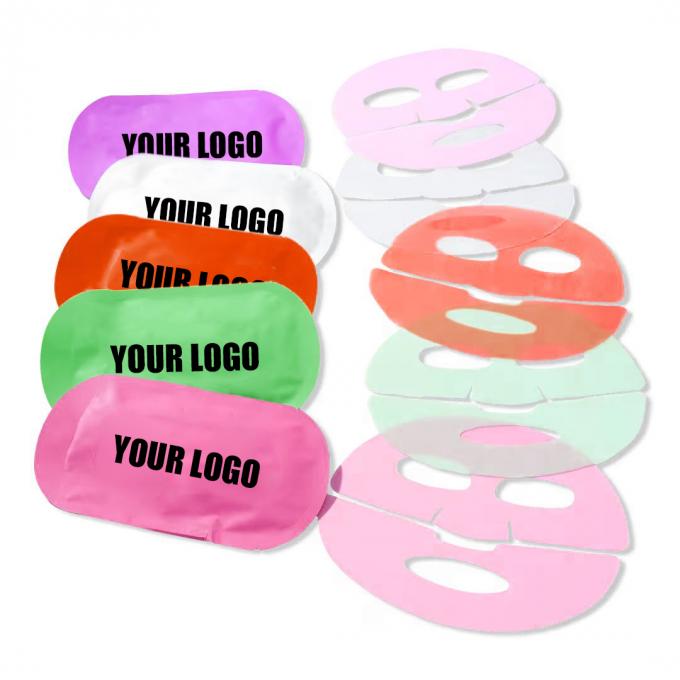 Verjongend Glow Hydrogel Gezichtsmasker Set met zonnebloemolie Variëteit 5 stuk 0