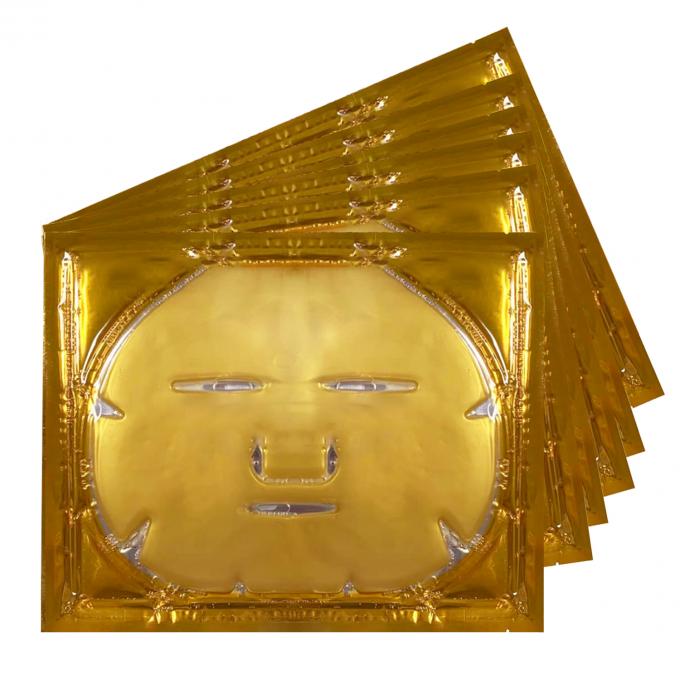 Biologisch 24K Gold Gezichtsmasker Voor Thuis Kalmerend Gel Aanpasbaar Collageen Crystal Beauty 2