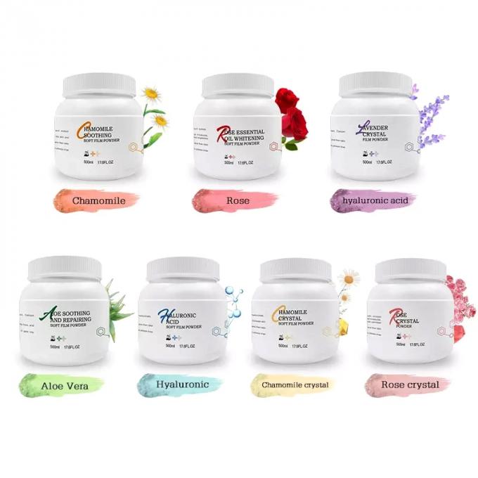 Home Peel-Off Lavendelgele masker Gezicht Spa Anti-Aging Hydraterende poeder masker op maat 1