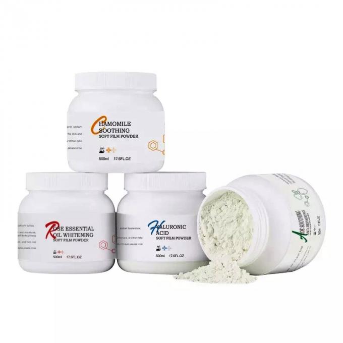 Home Peel-Off Lavendelgele masker Gezicht Spa Anti-Aging Hydraterende poeder masker op maat 5
