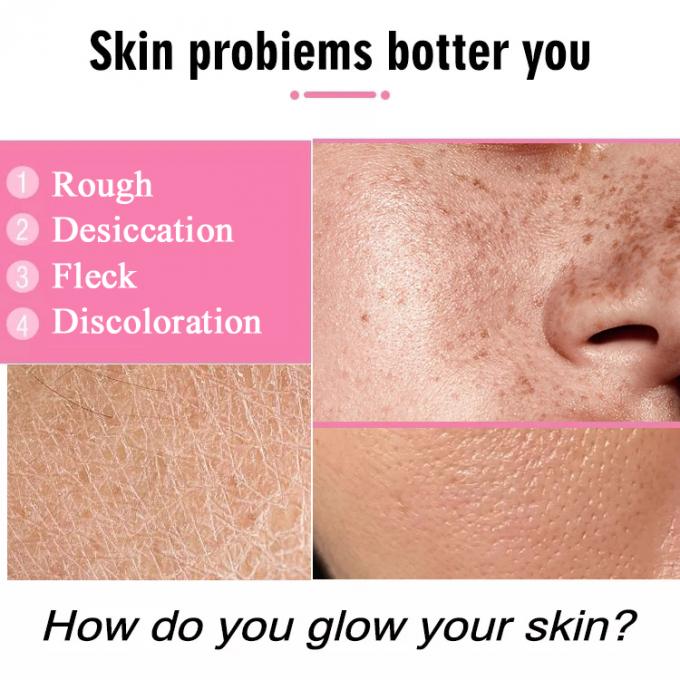 Home Peel-Off Lavendelgele masker Gezicht Spa Anti-Aging Hydraterende poeder masker op maat 9
