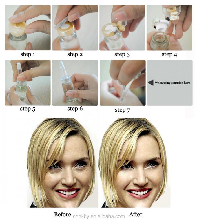 Botulinum Toxin Anti-Aging Face Serum voor de wereldmarkt 7 dagen om rimpels te verminderen 0