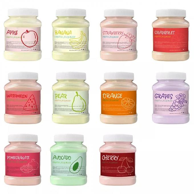 650 g Volume Organic Fruit Mask Powder voor gezichtsverzorging DIY Crystal Jelly Mask Product 0