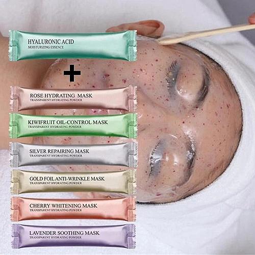 Hyaluronzuur gezichtsmasker Witte functie Gezichtsmasker Zachte moddermasker 4