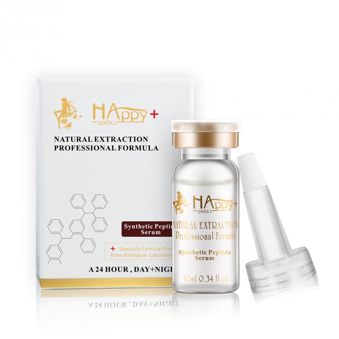 Serum om de huid strakker en strakker te maken Happy QBEKA Anti-wrinkle synthetisch peptide 10 ml 0