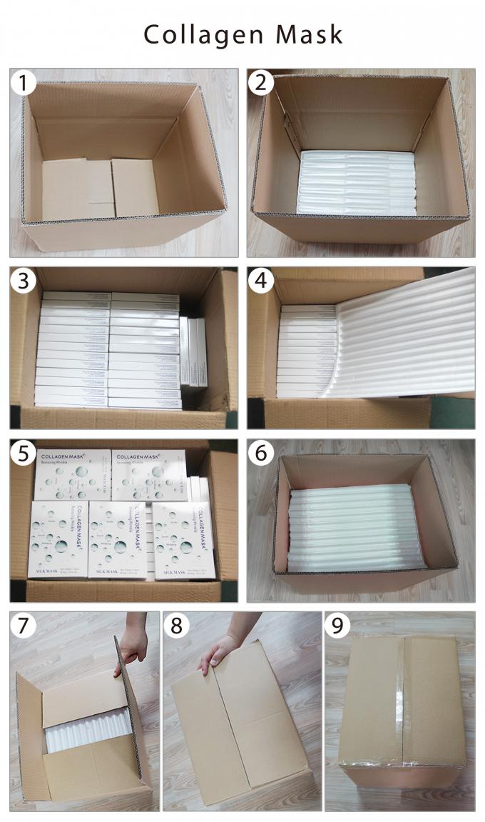 Collageen Overnight Wrinkle Free Face Sheet 40g Jumbo Size 1000boxen Hoge beschikbaarheid 5