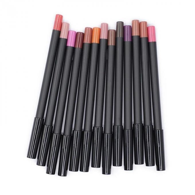 Chemische multifunctioneel oogletsel Lipliner en wenkbrauwenpotlood met verschillende kleuren 1