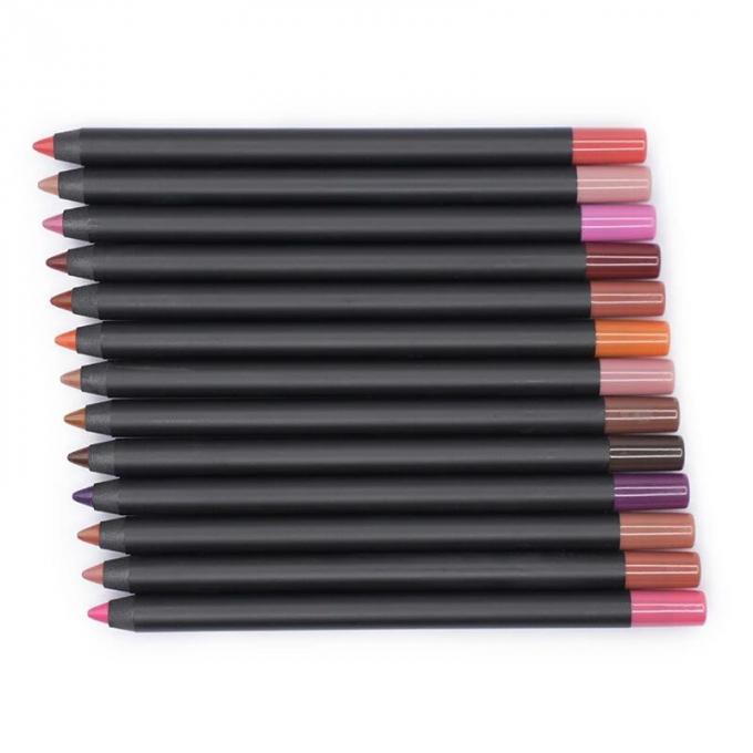 Chemische multifunctioneel oogletsel Lipliner en wenkbrauwenpotlood met verschillende kleuren 5