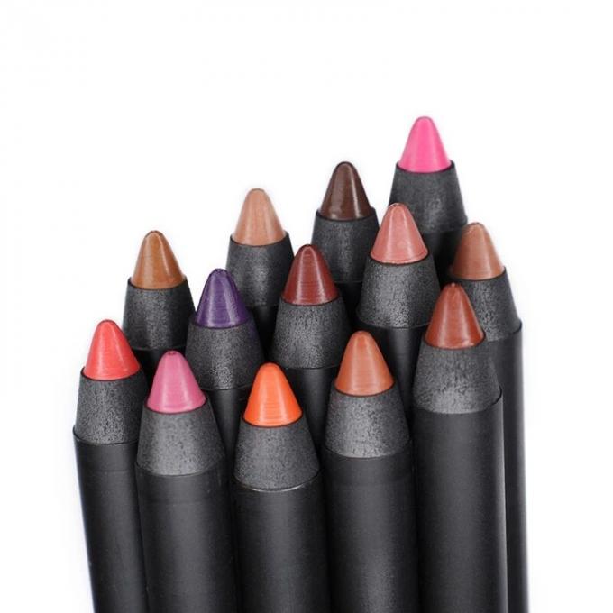 Chemische multifunctioneel oogletsel Lipliner en wenkbrauwenpotlood met verschillende kleuren 3
