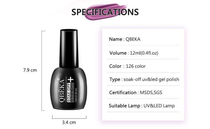 Vibrant en langdurig meerkleurig UV-gel nagellak met acrylaatcopolymer 5