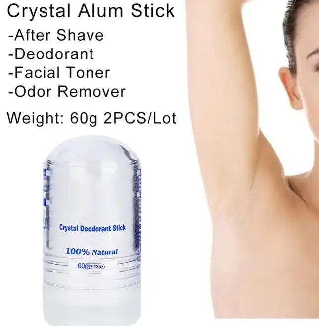 Op maat gemaakt geurende aluminium kristallen steen deodorant voor vrouwen langdurige geur balsem 7