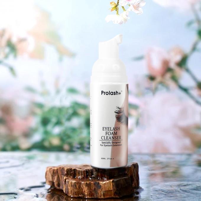 Custom Private Label Logo Lash Wash Reiniging Wrinkles Shampoo Product Vloeibare vorm voor het gezicht 6