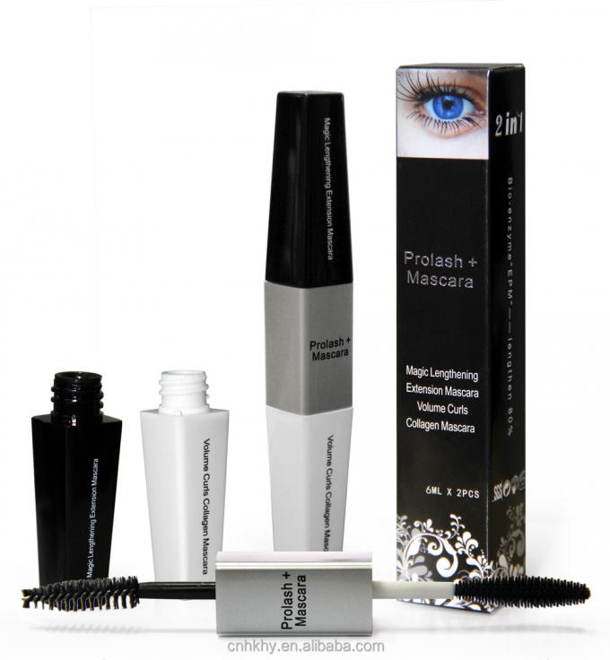 OEM cosmetische mascara verlengende wimpers vezel mascara voor sterkere en langere wimpers 0
