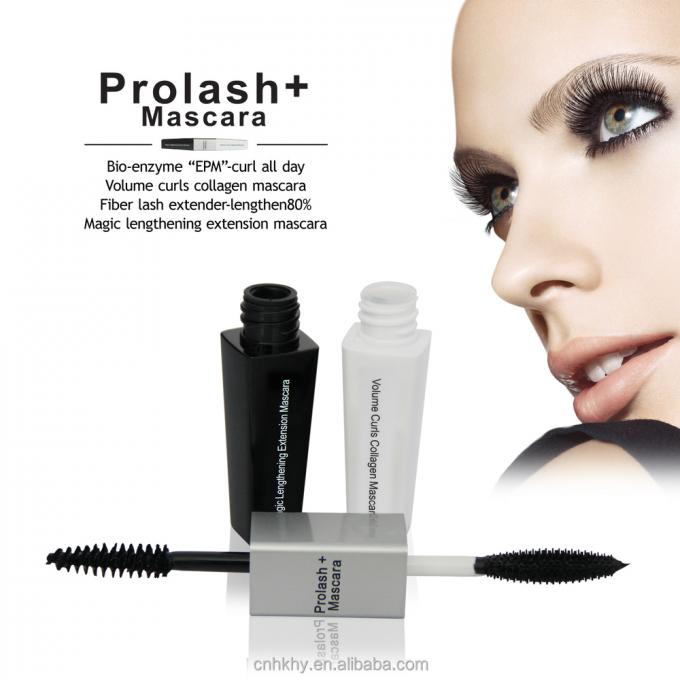 OEM cosmetische mascara verlengende wimpers vezel mascara voor sterkere en langere wimpers 6