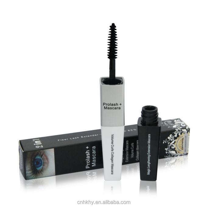 OEM cosmetische mascara verlengende wimpers vezel mascara voor sterkere en langere wimpers 7