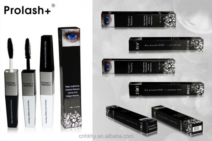 OEM cosmetische mascara verlengende wimpers vezel mascara voor sterkere en langere wimpers 9