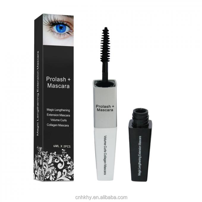 OEM cosmetische mascara verlengende wimpers vezel mascara voor sterkere en langere wimpers 8