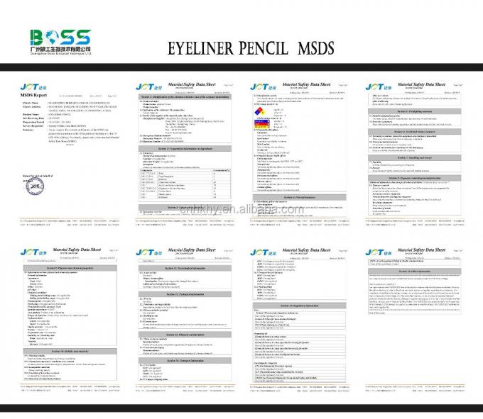 Chemisch ingrediënt Prolash Halal Eyeliner Liquid Eye Liner voor langdurig effect 3