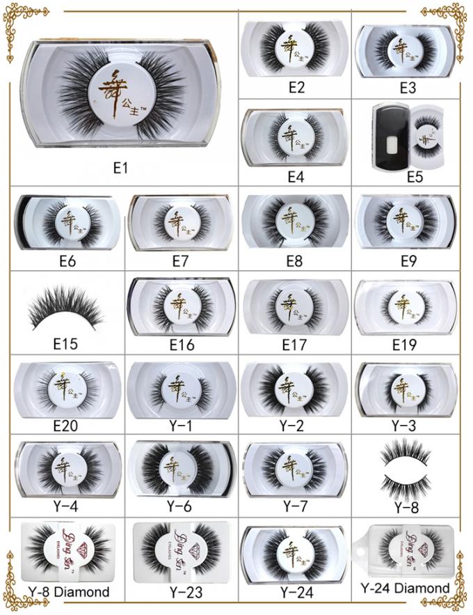 10mm-15mm natuurlijke lange valse wimpers 5 paar synthetische gekleurde haarverlengingen 4