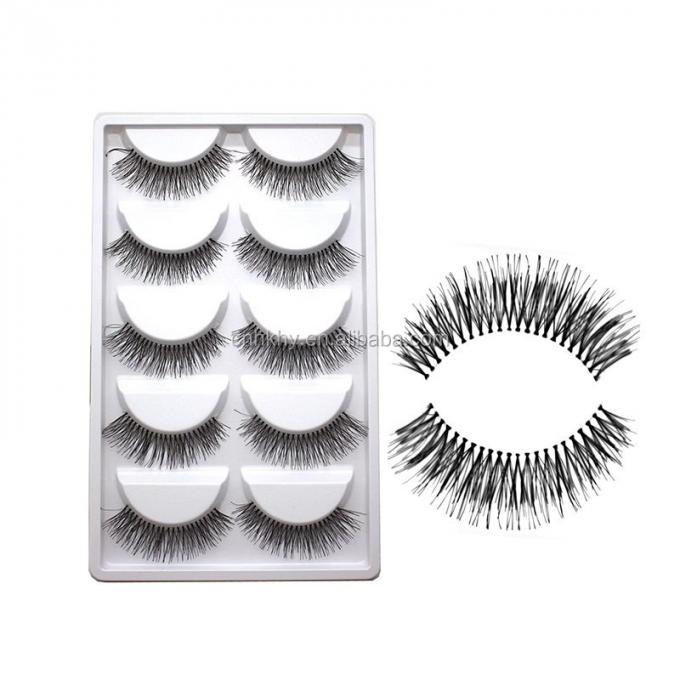 Verbeter je make-up spel met 5 paar valse wimpers A21 en natuurlijke lange stijl 0