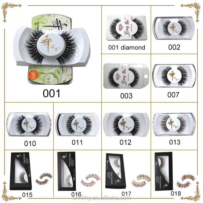 Verbeter je make-up spel met 5 paar valse wimpers A21 en natuurlijke lange stijl 8